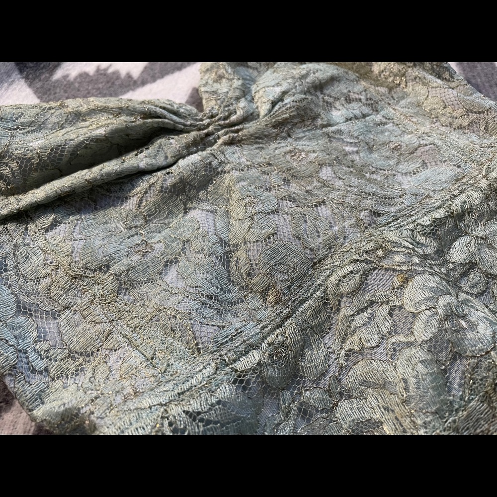 Stunning vintage Tiffany blue 60s cocktail dress! - Picture 6 of 15